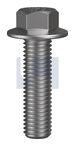 FLANGED HEX BOLT NO SERR HEC6921 10.9 FL BOLT:M14 X  55