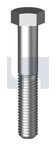HEX BOLT 316 HEX BOLT: 1/2BSW X 1-1/2
