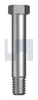 STEEL FRAME HEX BOLT Z/P MS HEX FRAME BOLT:3/8UNCX2