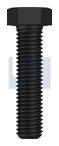 HEX HEAD SET SCREW NYLON UV S/SCREW DIN933:M8 X20