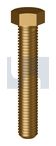 HEX SET SCREW BRASS S/SCREW AS1110: M5 X 16
