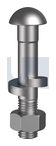 FISHBOLT & NUT & SPRING WASH PLN 8.8 FISH B/N/W: M24 X 140