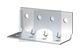 BRACKET ANGLE HEAVY DUTY ANGLE BKT H/D: M10  60X 60X140