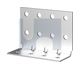 BRACKET ANGLE HEAVY DUTY ANGLE BKT H/D: M10  60X100X140