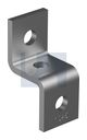 Z BRACKET ANGLE FITTING 3 HOLE HDG ANGLE FITTING 1045: M12