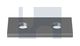 STRAIGHT FITTING 2 HOLE HDG FLAT PLATE 1065: M12