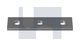 STRAIGHT FITTING 3 HOLE HDG FLAT PLATE 1066: M12