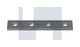 STRAIGHT FITTING 4 HOLE HDG FLAT PLATE 1067: M12