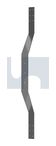 CYCLONE STRAP TIE DOWN GALV CYCLONE STRAP: 400