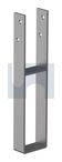 POST SUPPORT H/DUTY U SHAPE W/BAR PS:  75 X  400