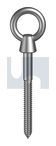 LAG SCREW EYE+COLLAR 316 LAG SCREW EYE W/COLR:M8