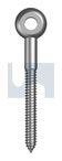 316 LAG SCREW EYE:M10 X  80