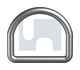 RING DEE WELDED 304 DEE RING WELDED:  8 X  50