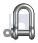 SHACKLE D+CAPTIVE PIN 316 D SHKLE C/PIN:M12 X  48