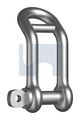 SHACKLE D DOUBLE BAR 316 D SHKLE D/BAR:M6 X  27
