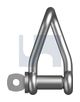 SHACKLE TWISTED 316 D SHKLE TWT:M8 X  36