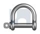 SHACKLE WIDE MOUTH 316 D SHKLE WIDE:M8 X  35
