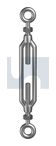 TURNBUCKLE EYE+EYE 316 T/BKLE EYE+EYE:M6 X  90