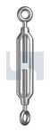TURNBUCKLE EYE+EYE HDG T/BKLE EYE+EYE:M5 X  70