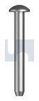 TERMINAL SWAGE BUTT HEAD 316 T/SWG BUTTON HEAD: 3.2