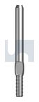 TERMINAL SWAGE STUD MINI THRD 316 T/SWG MINI THREAD:M6 X 3.2
