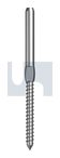 TERMINAL SWAGE LAG SCREW 316 T/SWG R/H LAG SCRW: 3.2