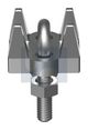 316 WIRE ROPE GRIP: 25.0 X M18