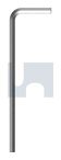 KEY SOCKET POST HEX POST HEX SOCKET KEY: 3/16