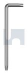 KEY SOCKET POST TORX POST TORX SOCKET KEY: T10