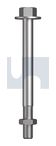 HEX WASHER HEAD POLE STEP STEE HDG 5.8 POLE STEP STL:M16X180