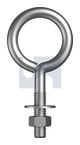 LARGE EYE BOLT KIT Z/P LG EYEBLT KIT:  3/8BSW X 3