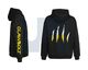 CLAWBOLT HOODIE HOODIE CLAWBOLT BLACK:SIZE S