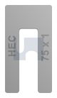 PACKING SHIMS WINDOW ALUMINIUM PACKING SHIMS ALUM: 1.0 X 75