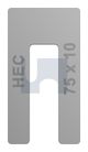 PACKING SHIMS WINDOW ALUMINIUM PACKING SHIMS ALUM:10.0 X 75