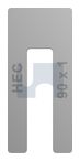 PACKING SHIMS WINDOW ALUMINIUM PACKING SHIMS ALUM: 1.0 X 90