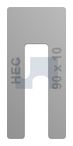 PACKING SHIMS WINDOW ALUMINIUM PACKING SHIMS ALUM: 10.0 X 90