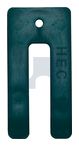 PACKING SHIMS WINDOW GREEN PACKING SHIMS GREEN: 6.4 X 75
