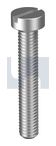 METAL THREAD CHEESE SLOT 304 DIN84 CHS SLT:M3 X  10
