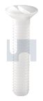 CSK SLOT MACHINE SCREW NYL CSK SLOT:1/4UNCX  1/2