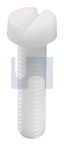 METRIC THREAD CHEESE SLOT NYLON DIN84 CHS SLT:M8 X 35
