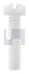 FILLISTER SLOT MACHINE SCREW NYL FILL SLOT:10-24UNCX 1