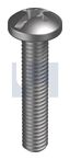 METAL THREAD PAN COMBI Z/P MS PAN PH/SL: M6 X  25