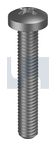 Z/P MS PAN POZI: M4 X 40