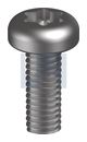Z/P THRDROLL PAN T10: M3 X  12
