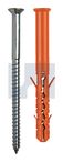 MBR-S NYLON FRAME PLUG Z/P MBR-S PZ3:  8 X 100 / 50