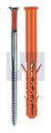 MBR-SK NYLON FRAME PLUG Z/P MBR-SK T40: 10 X 100 / 50