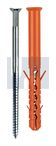 MBR-SKM NYLON FRAME PLUG Z/P MBR-SKM M5/T40: 10X100/50