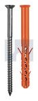 MBR-STR NYLON FRAME PLUG A4-50 MBR-STR T30:8 X 100 / 50