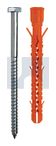 MB-SS NYLON FRAME PLUG Z/P MB-SS HEX: 10 X 160 / 90