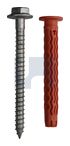 MQLK-STBf NYLON FRAME PLUG HDG MQLK-STB HEX:10 X100 / 30